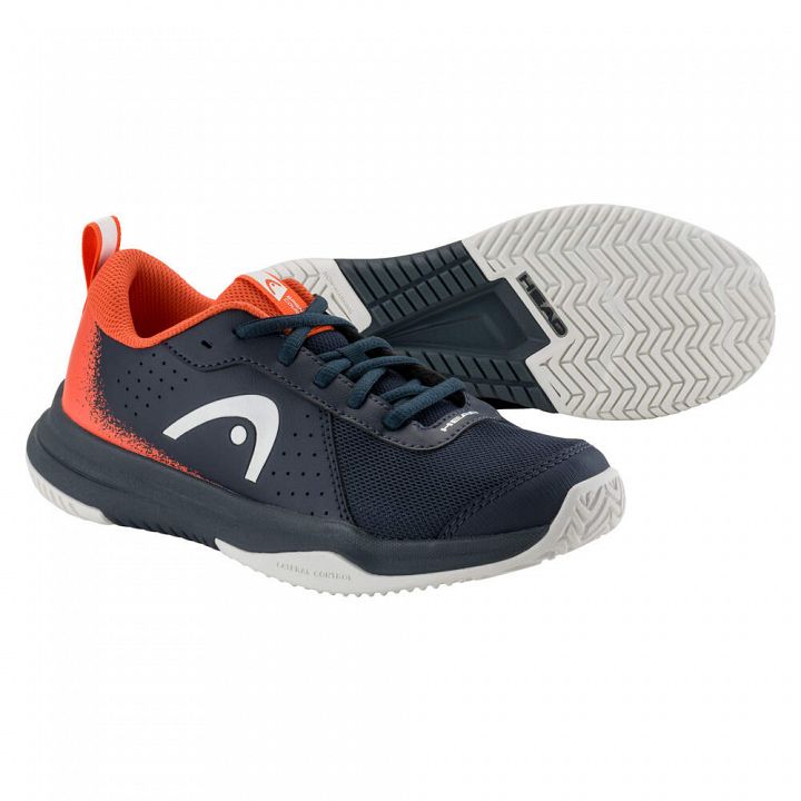 Head Sprint Court 4.0 Junior Dark Blue / Red